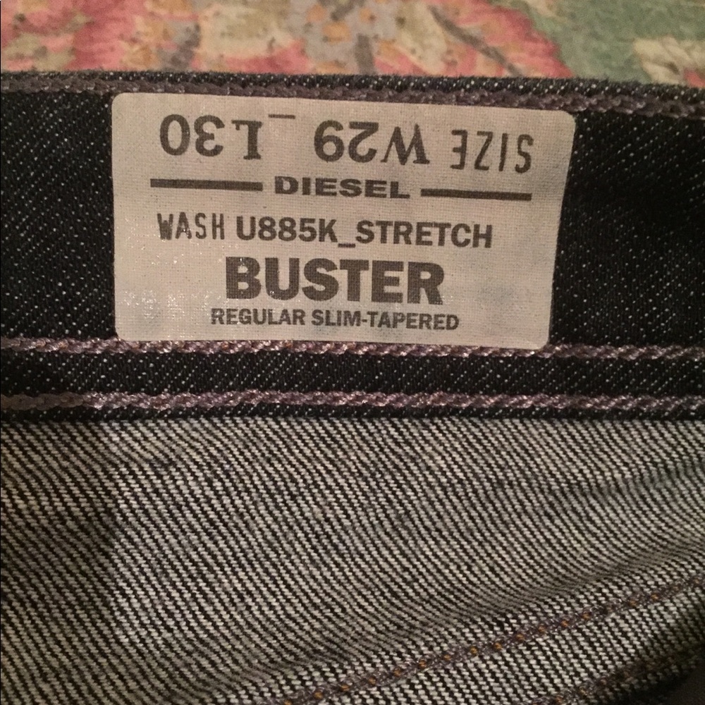 New Diesel “Buster” regular slim-tapered jeans - Picture 3 of 3